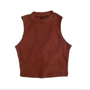 Rib knit tank top